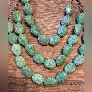 🩵 Turquoise layered necklace! 🩵
